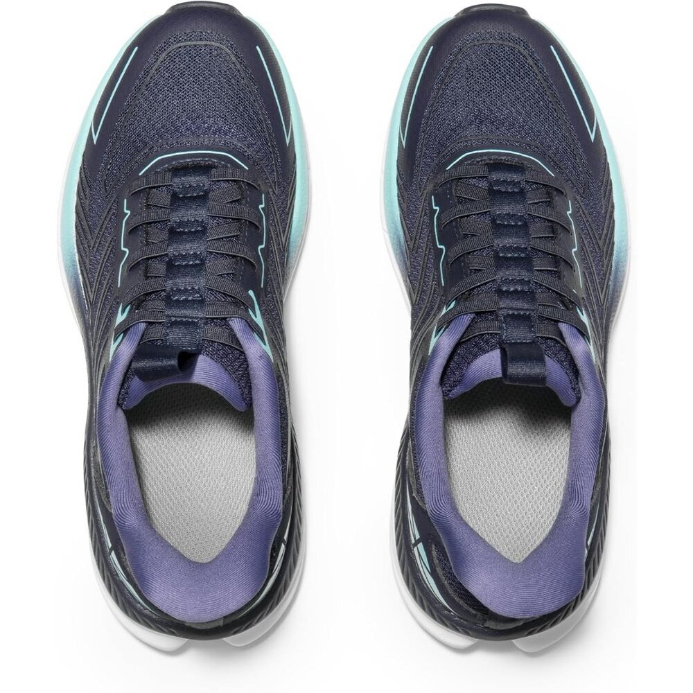 ⚡Women's Blue Slip On Walking Shoes Running Comfortable Tennis Fashion Sneakers - Picture 8 of 8